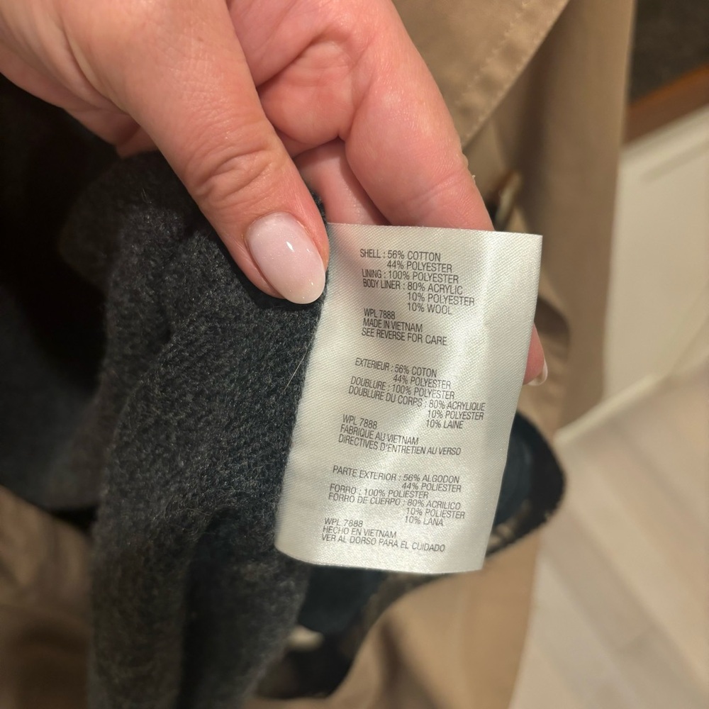 Michael By Michael Kors Lined Button-Closure Tren… - image 6